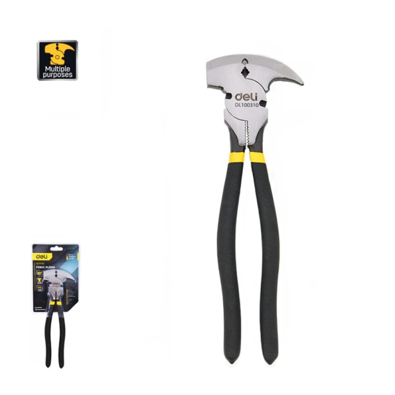 Плоскогубцы Deli YS EDL100310, для проволочных заграждений, 250 мм, 5-в-1