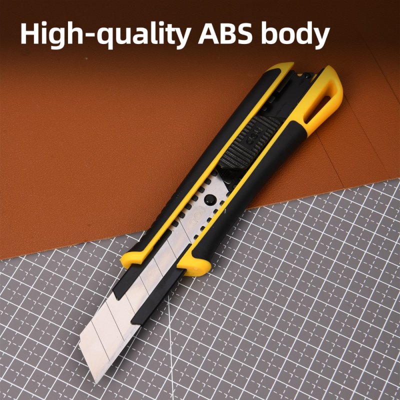 Нож строительный Deli YS EDL003H, 18 мм, универсальный