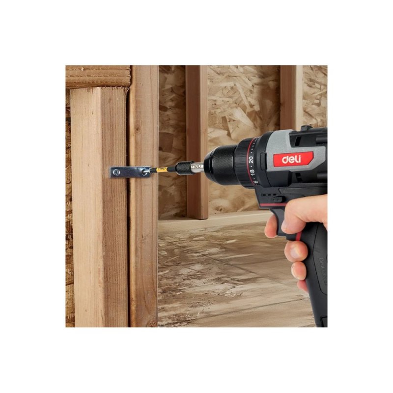 Держатель бит (насадок) Deli YS EDL107401, магнитный, набор 2 шт., 60мм, 1/4