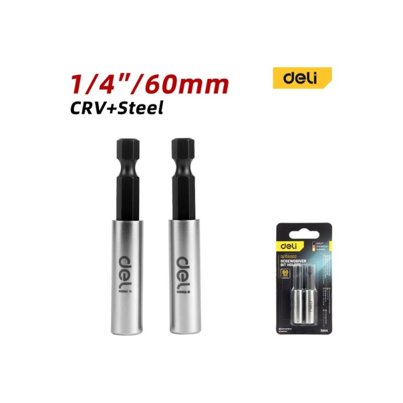 Держатель бит (насадок) Deli YS EDL106002, магнитный, 60мм, 1/4