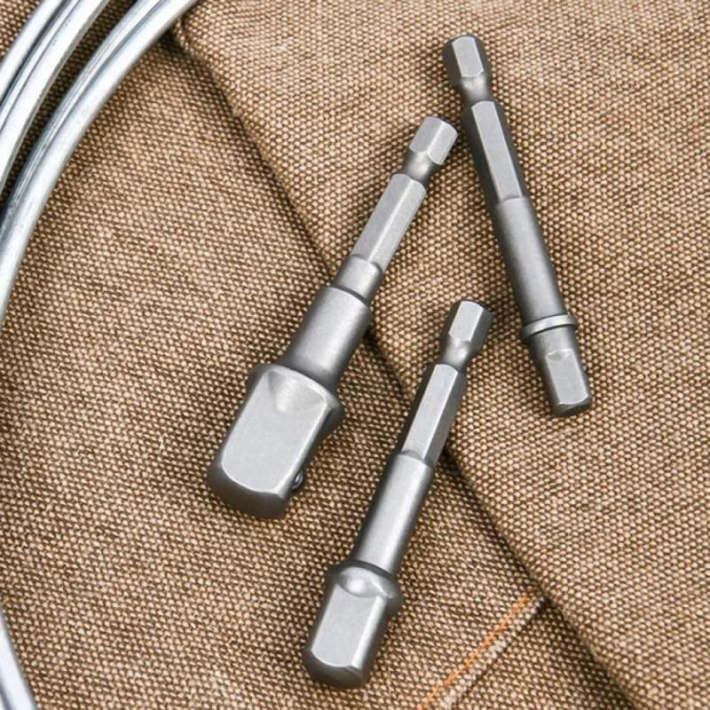 Набор адаптеров шестигранников Deli YS EDL110002, 1/4 на квадрат 1/4'', 3/8'', 1/2