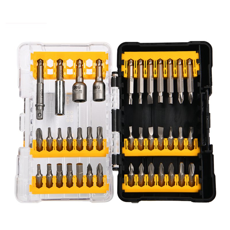 Набор бит Deli YS EDL251202, с держателем, 39 шт.