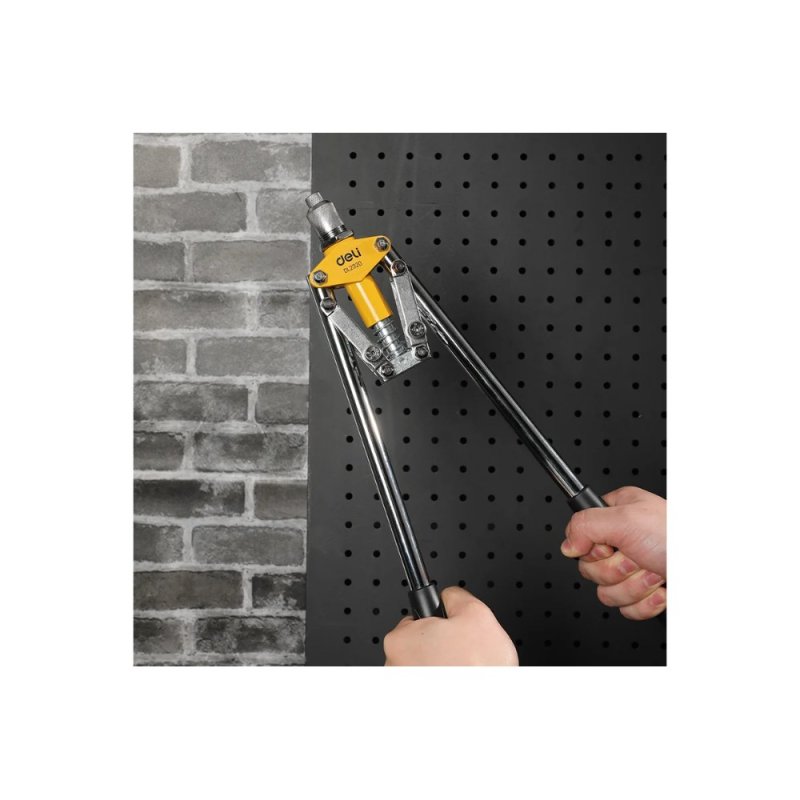 Заклепочник двуручный Deli YS EDL2320, 420 см, 2.4-4.8 мм