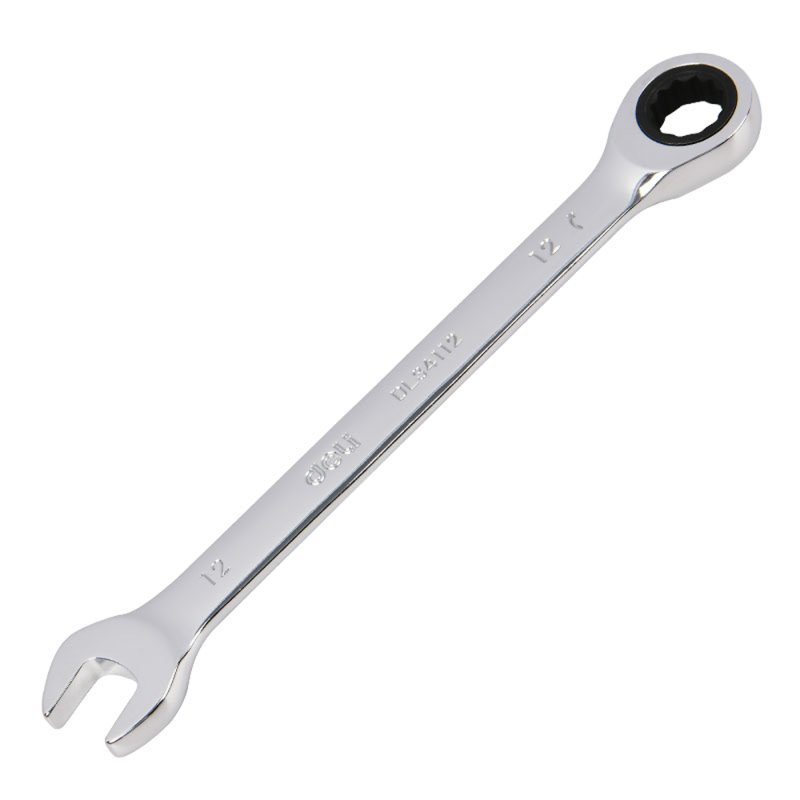 Ключ комбинированный Deli YS EDL34112, 12 мм, с трещоткой, 72 зуба