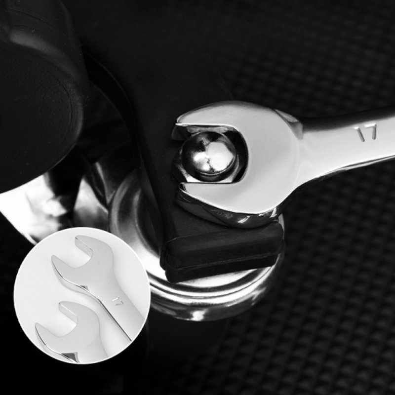 Ключ комбинированный Deli YS EDL34130, 30 мм, с трещоткой, 72 зуба