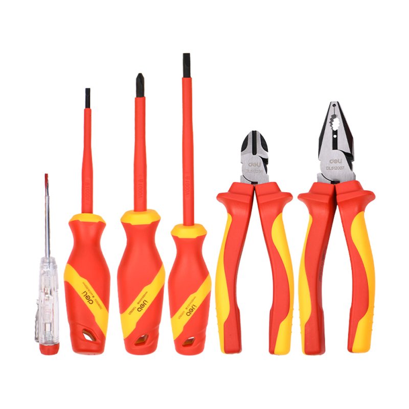 Набор диэлектрического инструмента Deli YS EDL512006T, 6 шт
