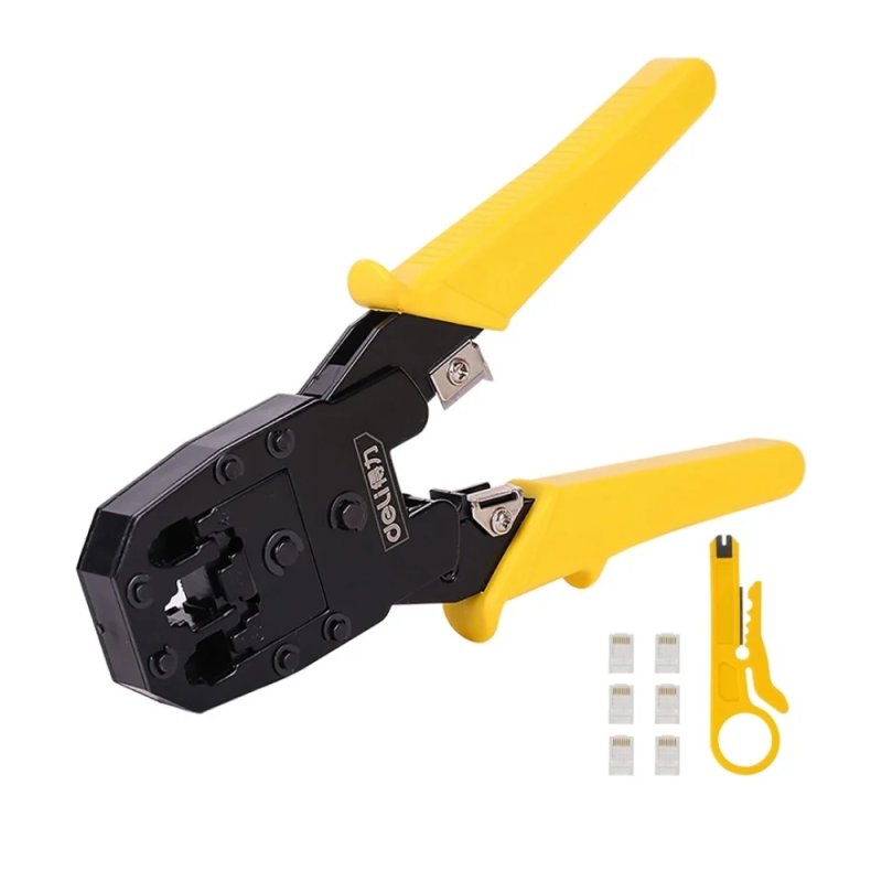 Пресс-клещи Deli YS EDL2468, 4P, 6P, 8P