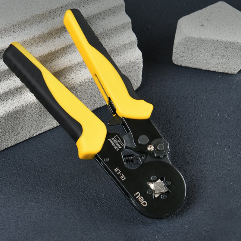 Пресс-клещи Deli YS EDL-L11, 0.25 - 10 мм², квадратная матрица