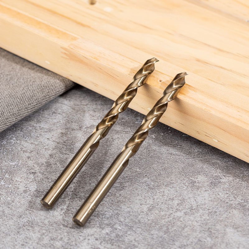 Сверло по металлу Deli RS EDH-MHZ010-E2, 1.0 мм, DIN 338, HSCo 5%, 2 шт.