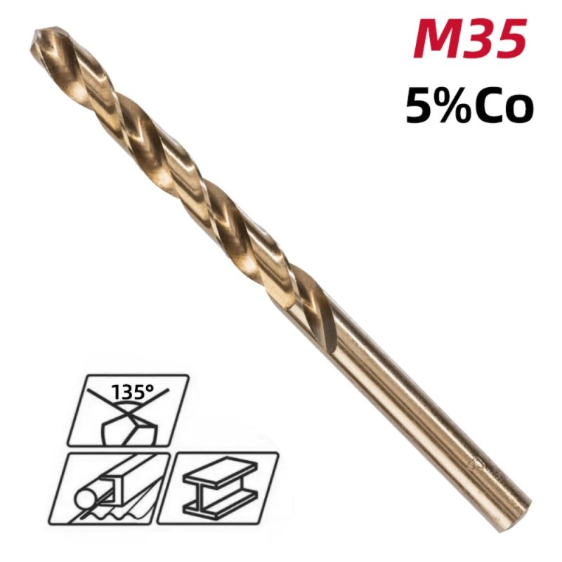 Сверло по металлу Deli RS EDH-MHZ070-E2, 7.0 мм, DIN 338, HSCo 5%