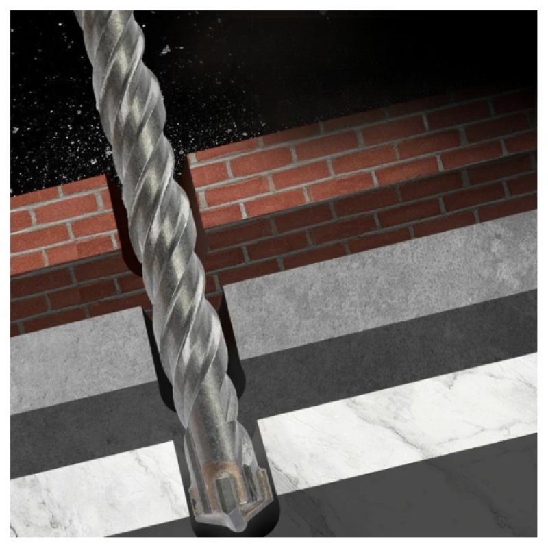 Бур по бетону Deli YS EDH-Y08110, 8 x 110 мм, SDS-PLUS