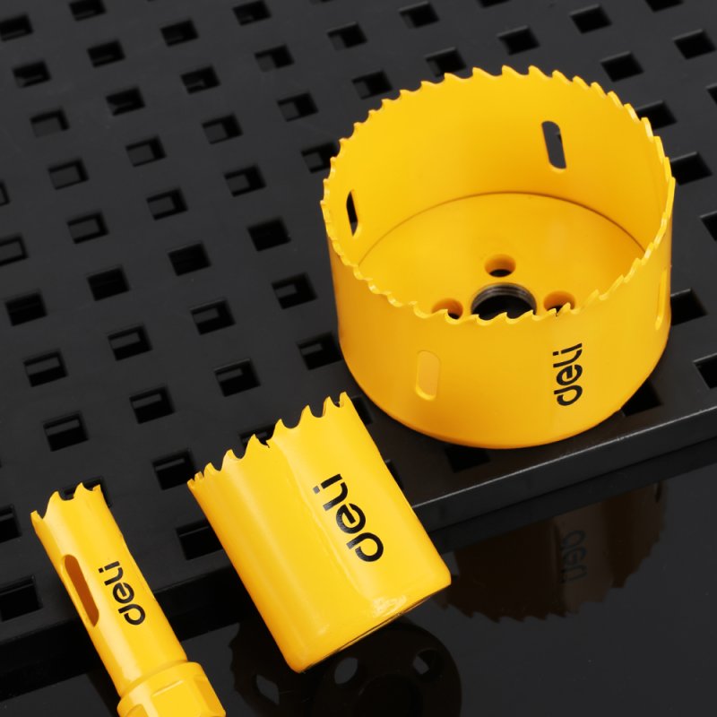 Коронка биметаллическая Deli YS EDH-SKK076-E1, 76 х 38 мм, М14