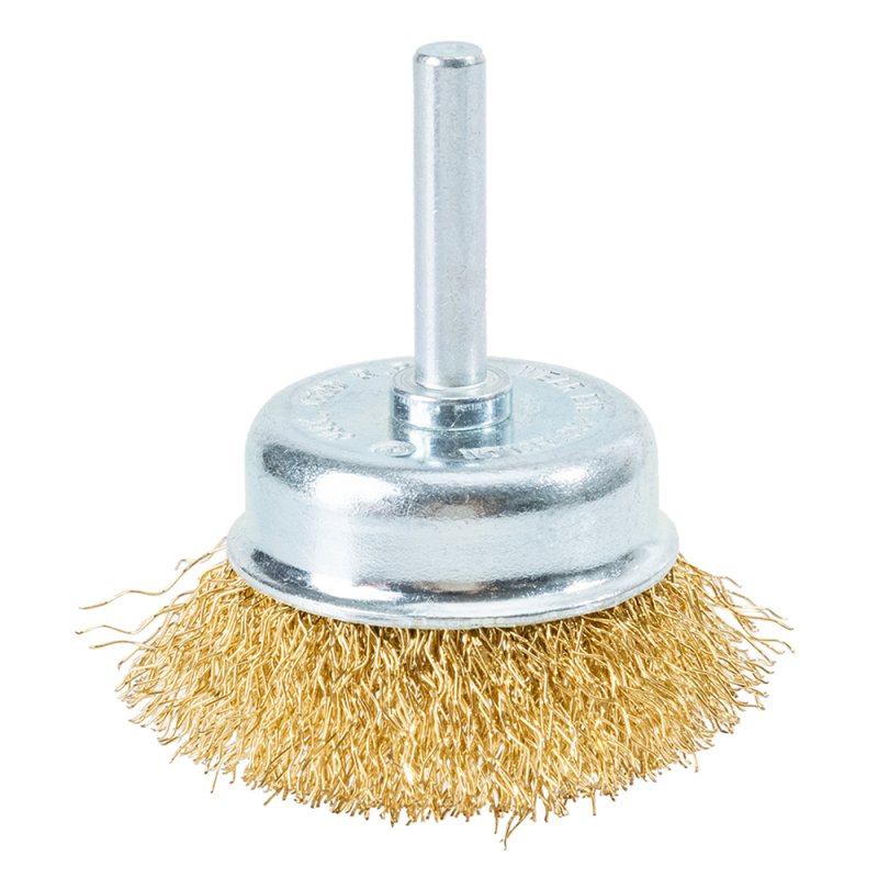 Щетка для дрели Deli YS EDH-GSS075-E3, чашечная, проволочная