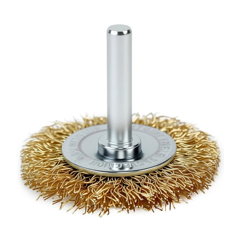 Щетка для дрели Deli YS EDH-GSS075-E3, плоская, проволочная