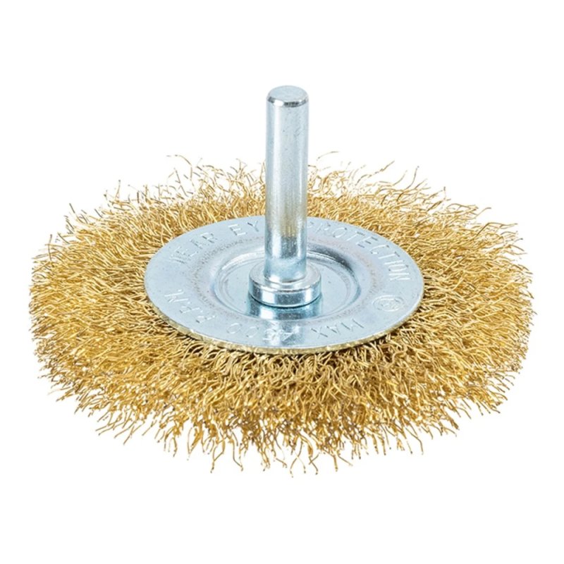 Щетка для дрели Deli YS EDH-GSS075-E3, плоская, проволочная