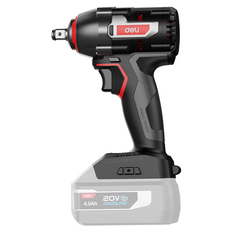 Аккумуляторный винтоверт Deli RS DE231Z, 20 В, 500 Нм, без АКБ и З/У, коробка