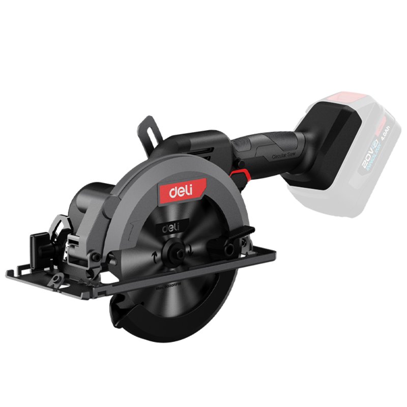 Пила циркулярная Deli RS EDE-YJ20-1, аккум., 20 В, 150 мм, без АКБ и З/У, коробка