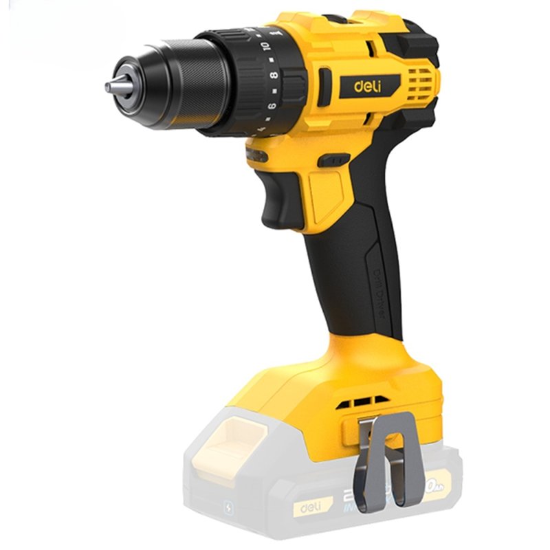 Аккумуляторная дрель-шуруповерт Deli YS DC150Z, 20 В, 50 Нм, без АКБ и З/У, коробка