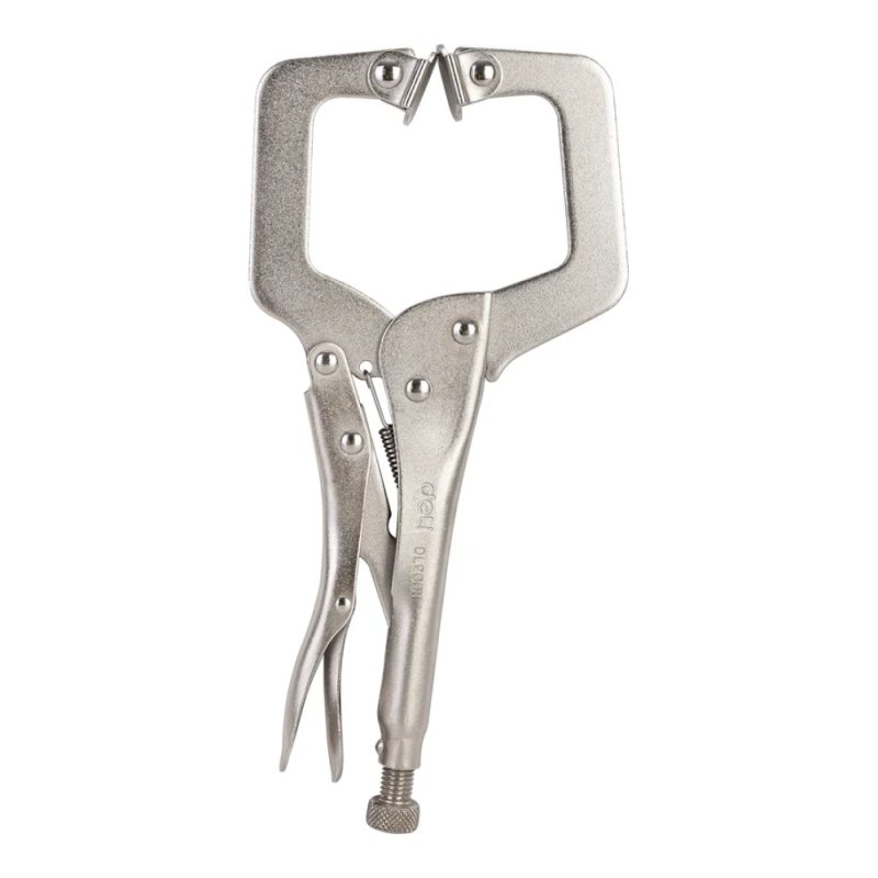 Клещи Deli YS DL20011, зажимные, С-образные с фиксатором, 280 мм