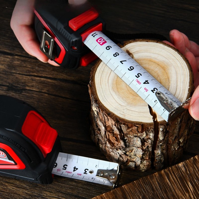 Рулетка Deli RS EDP5524, 8 м х 25 мм, нейлоновое покрытие