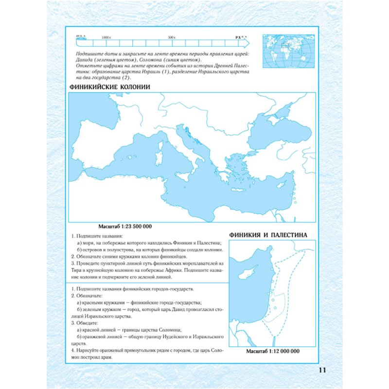 Контурные карты 