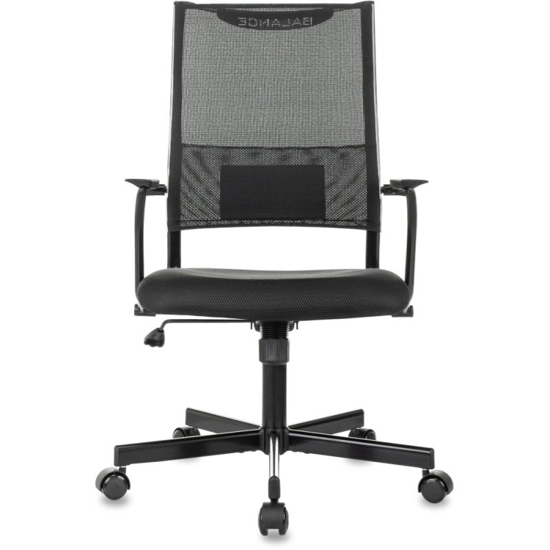 Компьютерное кресло Бюрократ CH Balance, сетка, ткань, черный, металл, черный