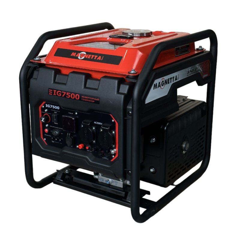 Генератор инверторный бензиновый Magnetta IG7500