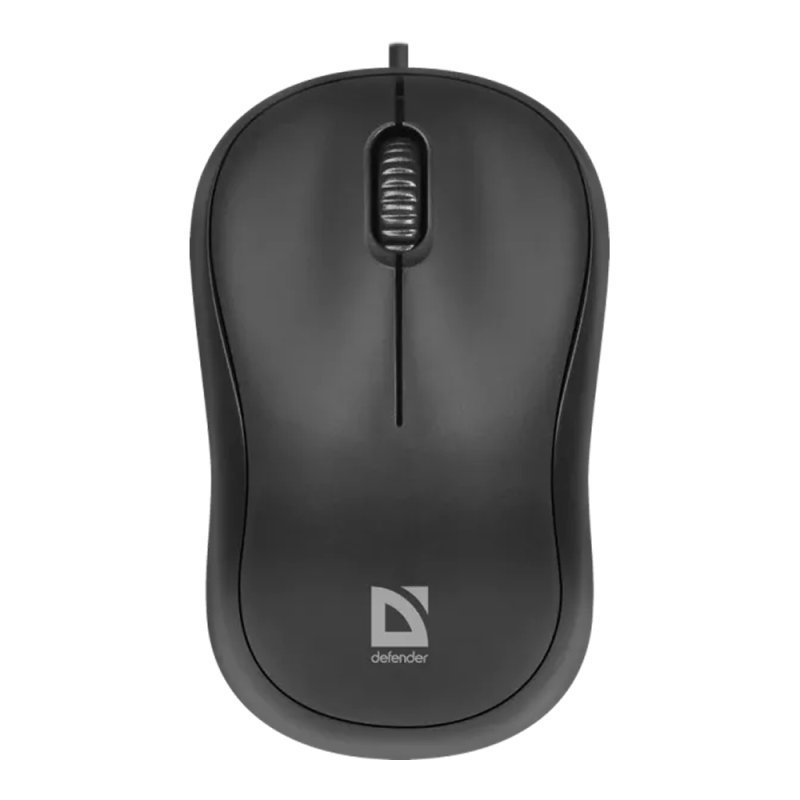 Мышь Defender Patch MS-759, проводная, 1000 dpi, черная