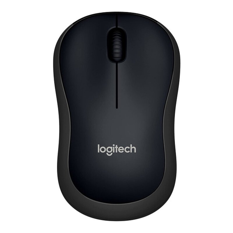 Мышь Logitech B220, беспроводная, USB, черный