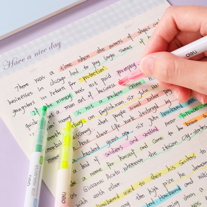 Набор маркеров текстовых 