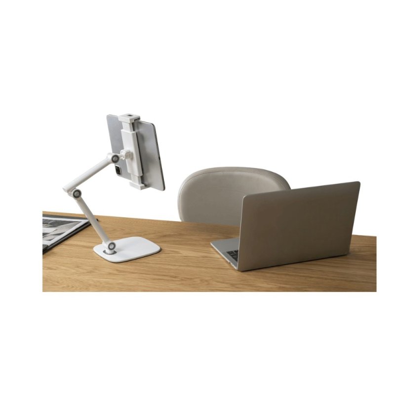 Крепление для планшета (смартфона) Tablet Stand, белый матовый
