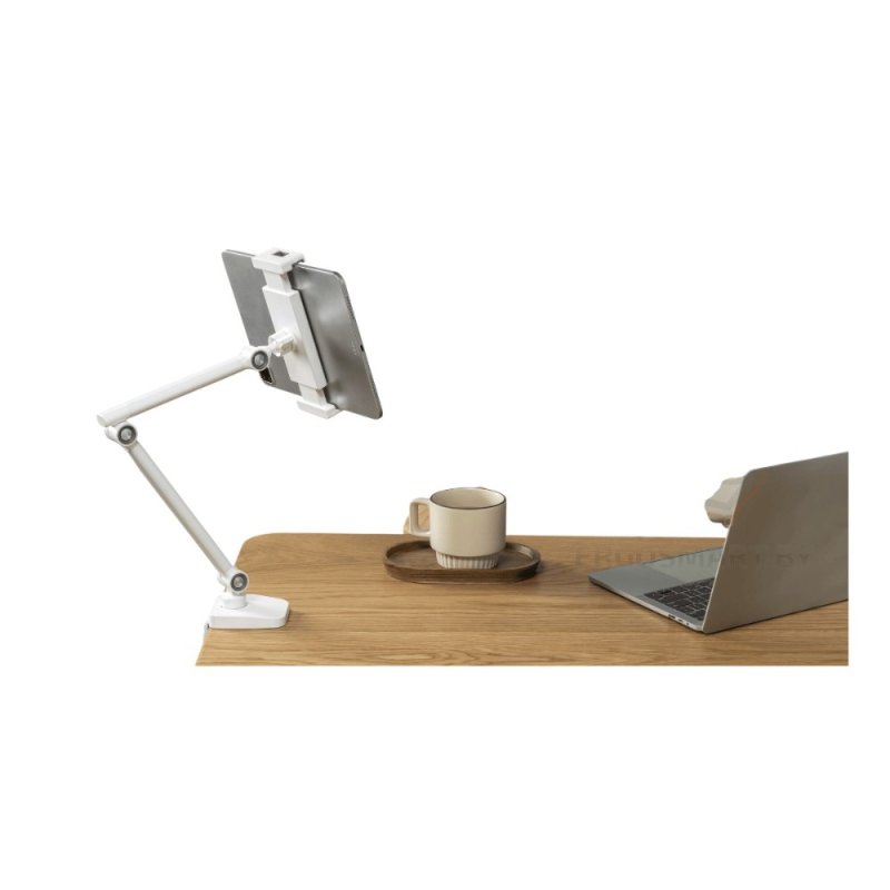 Крепление для планшета (смартфона) Tablet Clamp, белый матовый