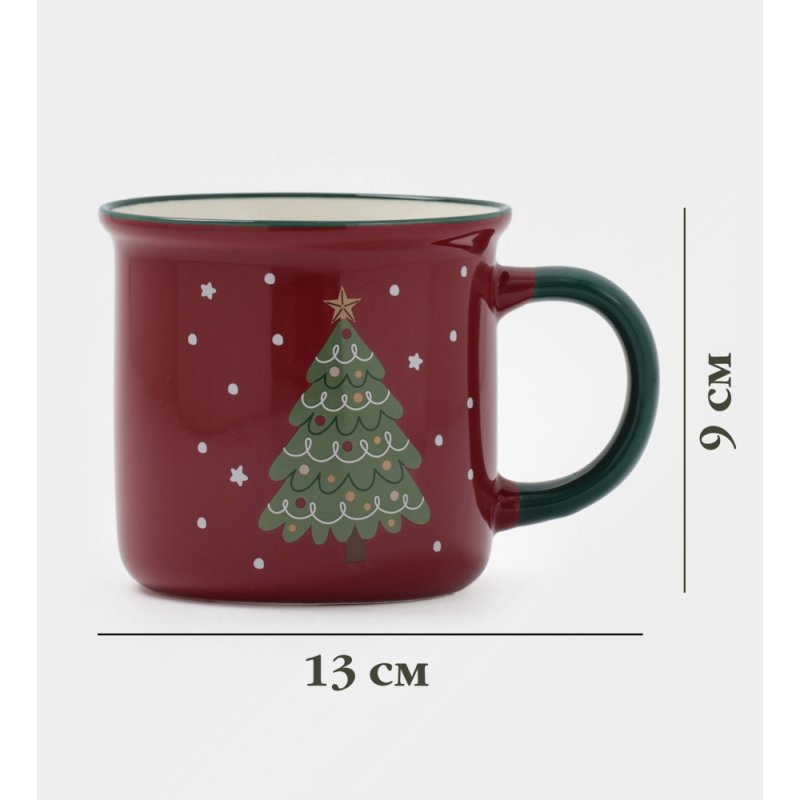 Кружка фарфоровая 