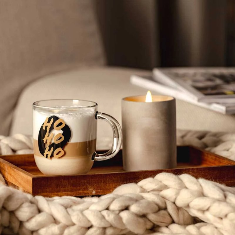 Кружка стеклянная 