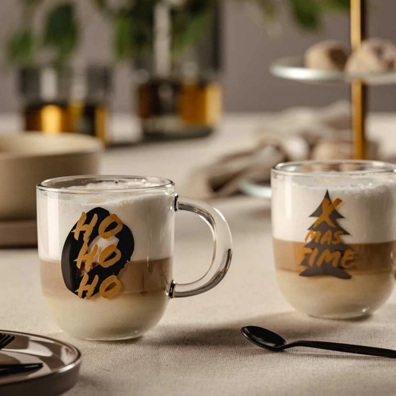 Кружка стеклянная 