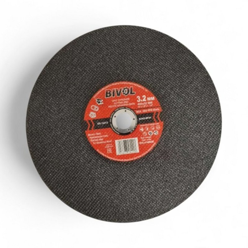 Круг отрезной по металлу BIVOL T41-400х3,2х32 мм