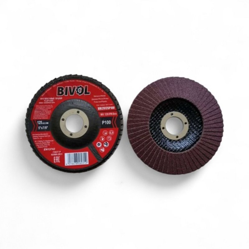 Круг шлифовальный по металлу BIVOL T27-230х6,0х22,2 мм