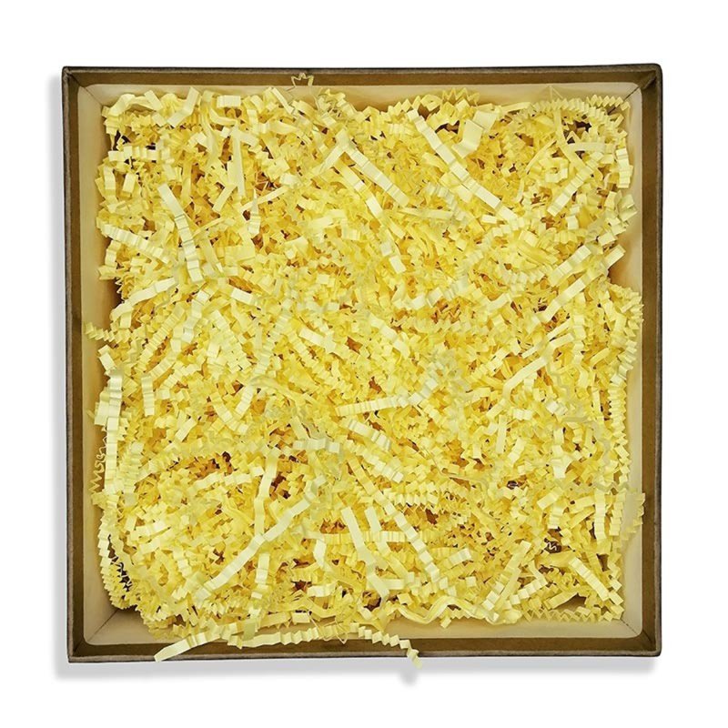 Наполнитель бумажный, гофрированный, 3 мм, 50 г, желтый