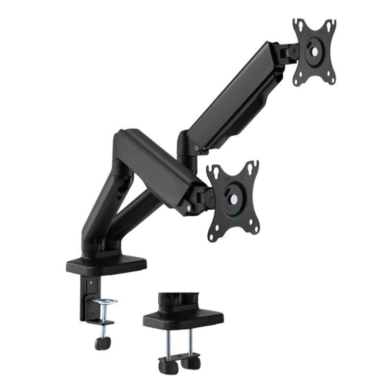 Крепление для 2-ух мониторов Power Black DBL, черный