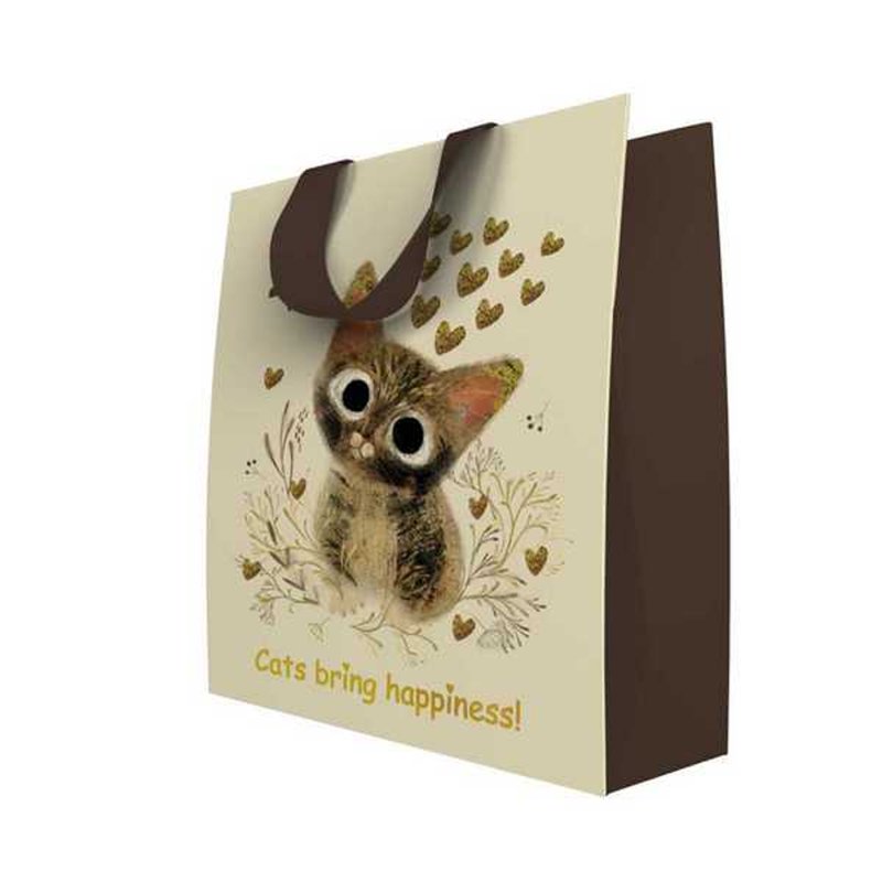 Пакет бумажный подарочный 