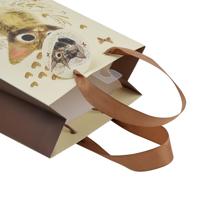 Пакет бумажный подарочный 