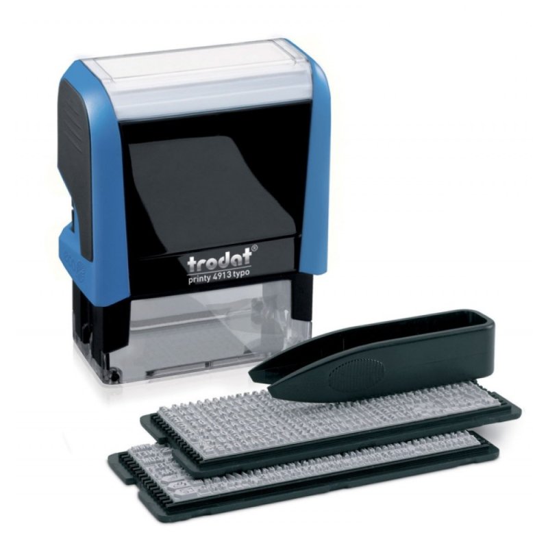 Самонаборный пятистрочный штамп 