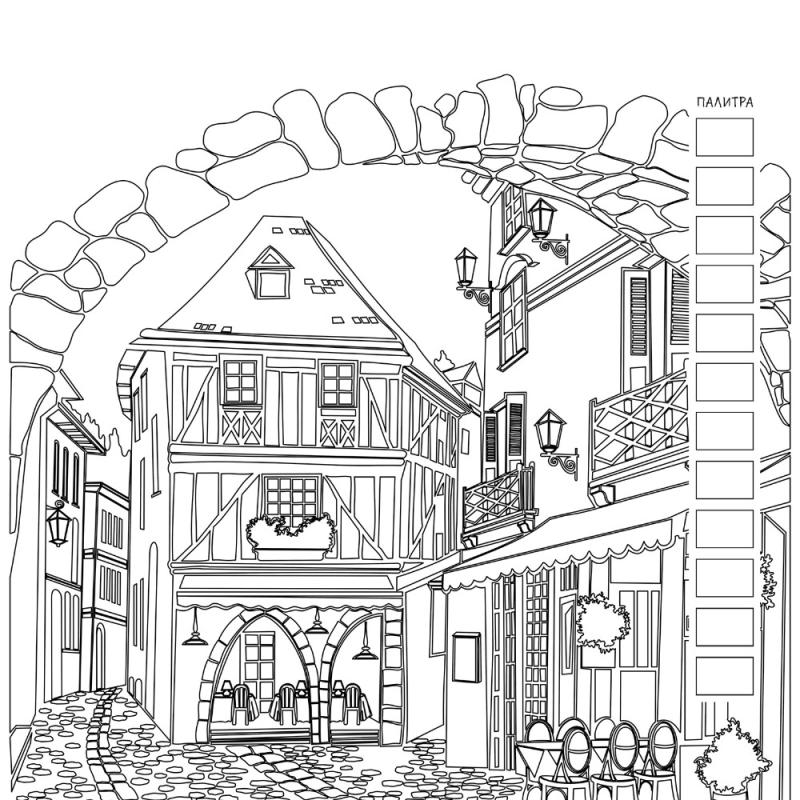 Раскраска антистресс 