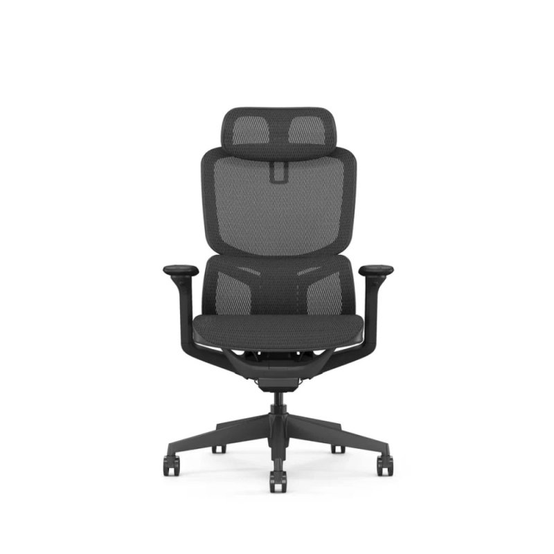 Кресло компьютерное SitZone E-JX-001А, сетка, пластик, черный