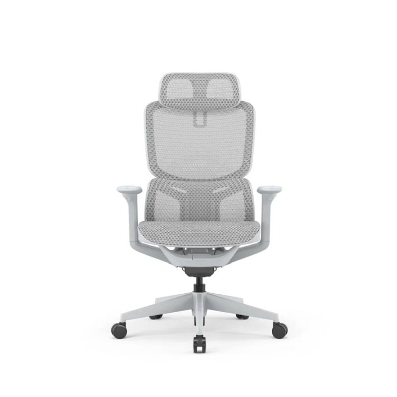 Кресло компьютерное SitZone E-JX-002А, сетка, пластик, белый