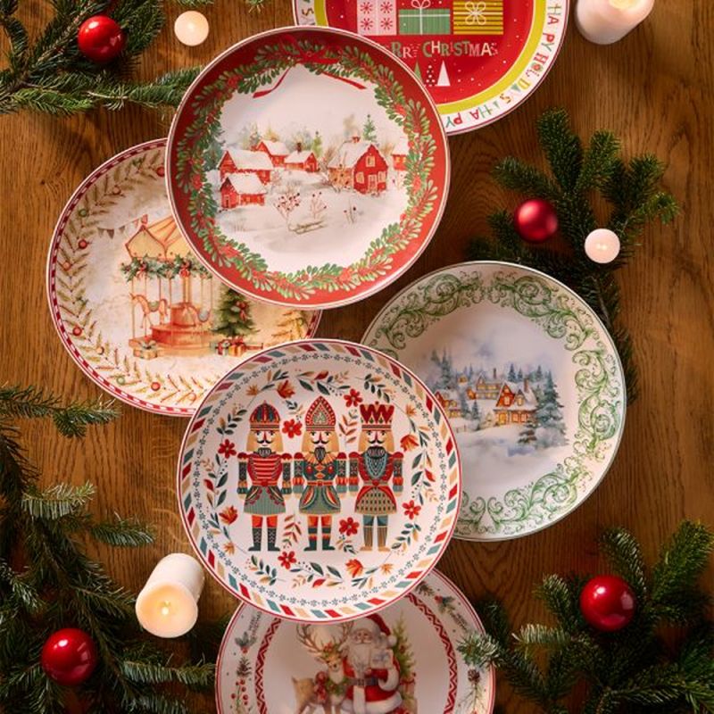 Тарелка фарфоровая 