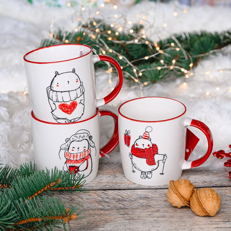 Кружка фарфоровая 