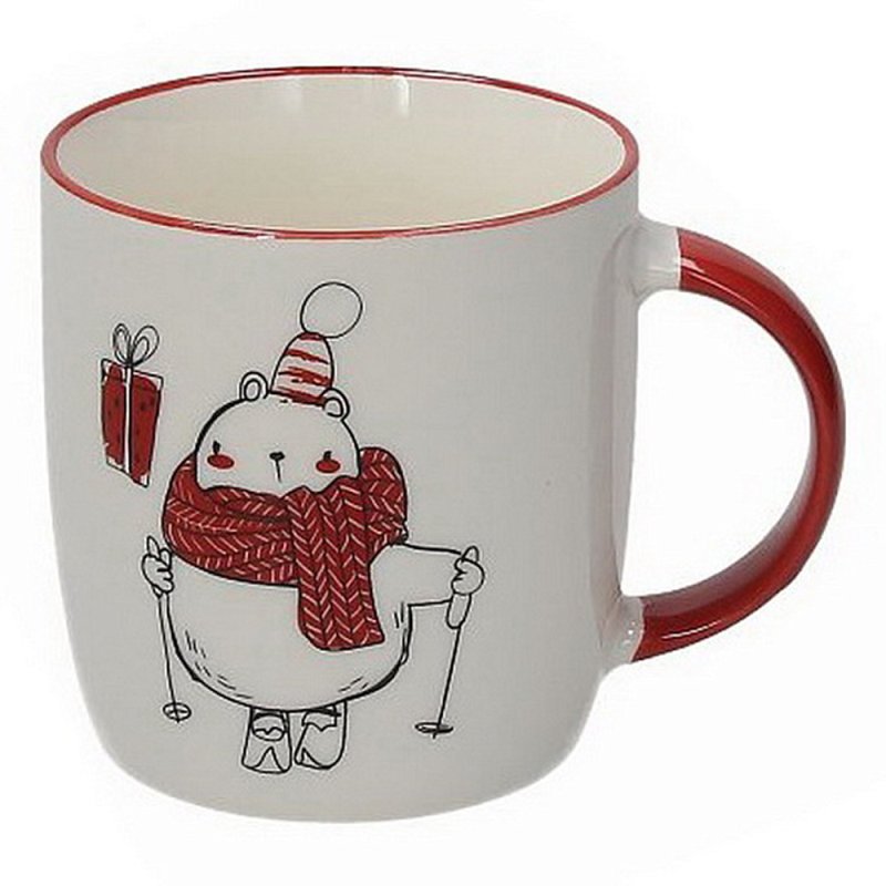 Кружка фарфоровая 