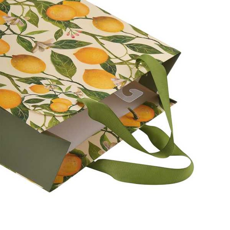 Пакет бумажный подарочный 