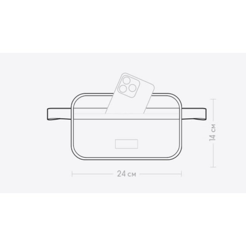 Сумка поясная 